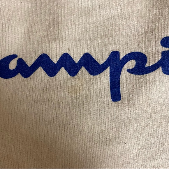 White Champion Sweater Size Small - Picture 4 of 5